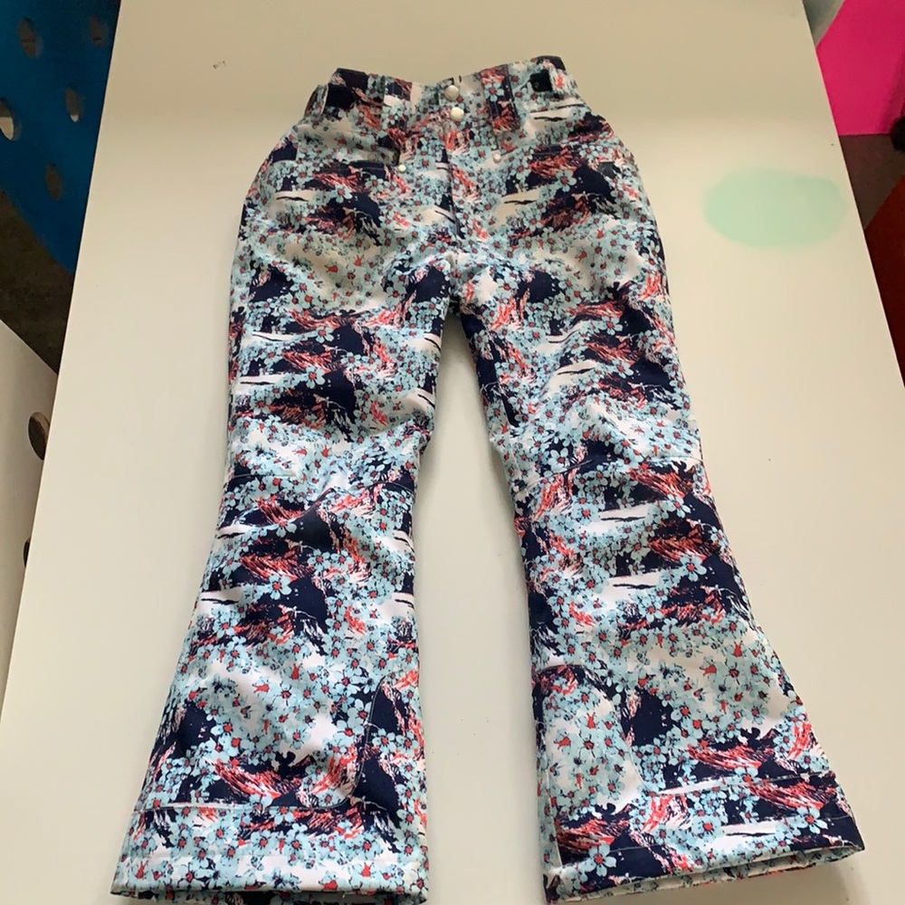 Descente girls Selene Jr. size 8 multi aqua